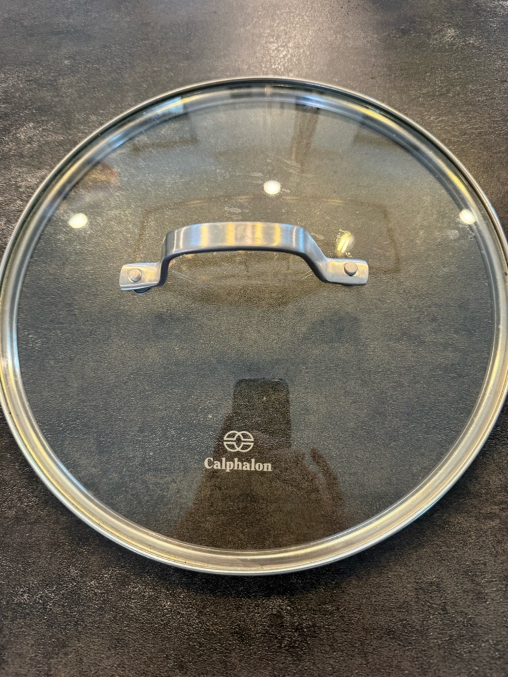 Calphalon Glass Lid with Silver Handle